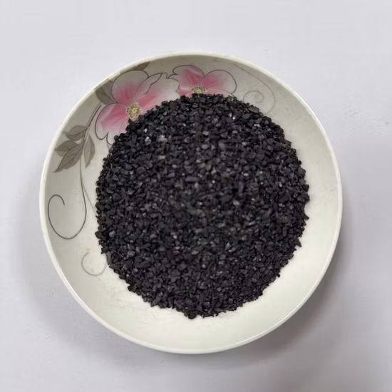 90 Percent Intensity Black Coconut Shell Granular Activated Carbon Created for Use in Field of Air Purification