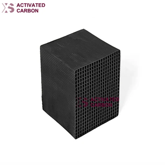 Honeycomb Activated Carbon Industrial Waste Gas Treatment Air Purification Deodorization Formaldehyde Removal Activated Carbon